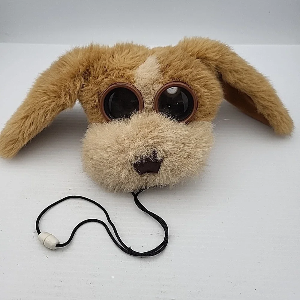 Binoculars Gander Gang Long Ear Puppy Dog Stuffed Toy Applause Vintage